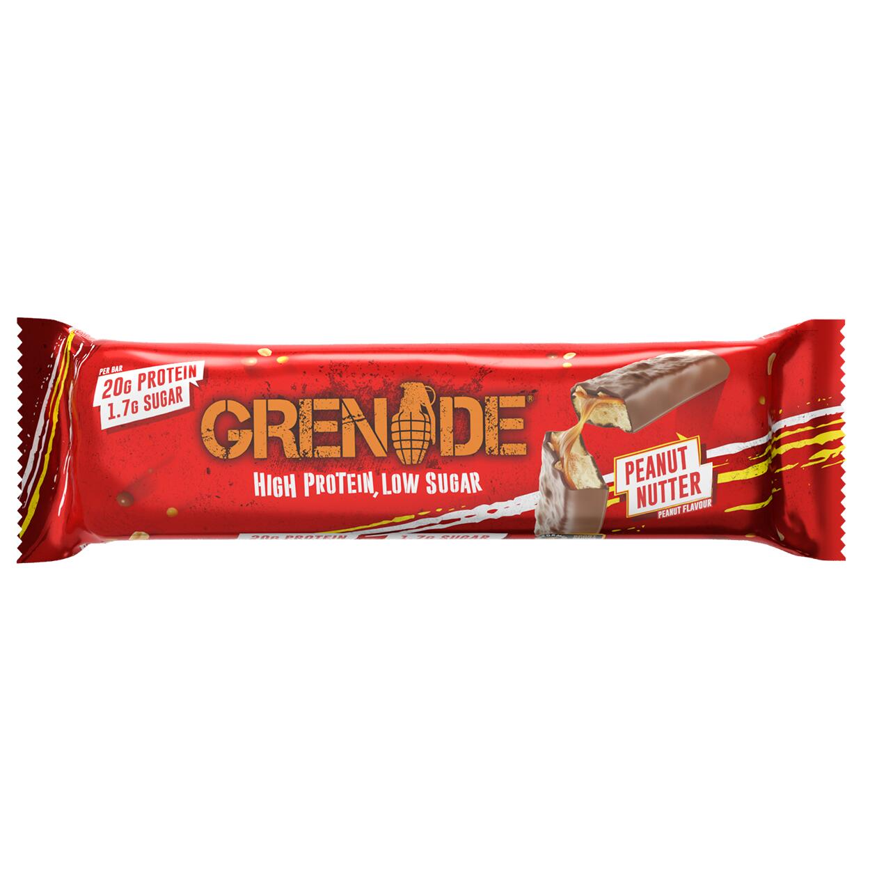 Barres Protéinées | Carb Killa Bar (12x60g) | Peanut 4/4