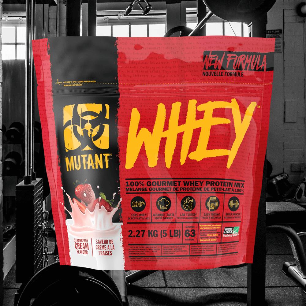 Mutant Mutant Whey (5lbs) Strawberry Cream - Eiweiße - Molkenprotein-Mischung 2/3