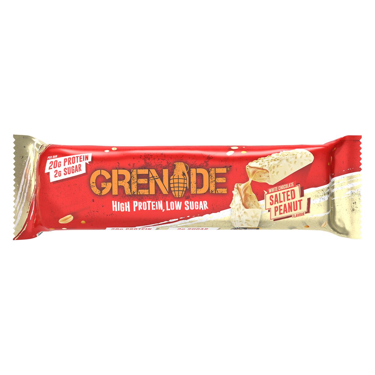 Barres Protéinées | Carb Killa Bar (12x60g) | White Chocolate Salted Peanut 4/4