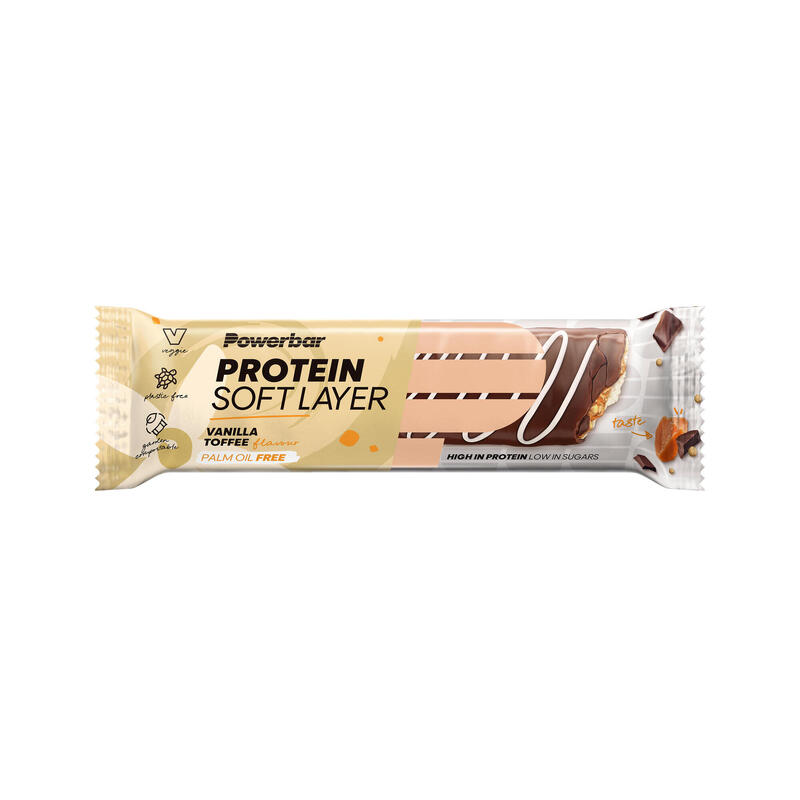 Powerbar Protein Soft Layer Vanilla Toffee 12x40g - Proteinreich