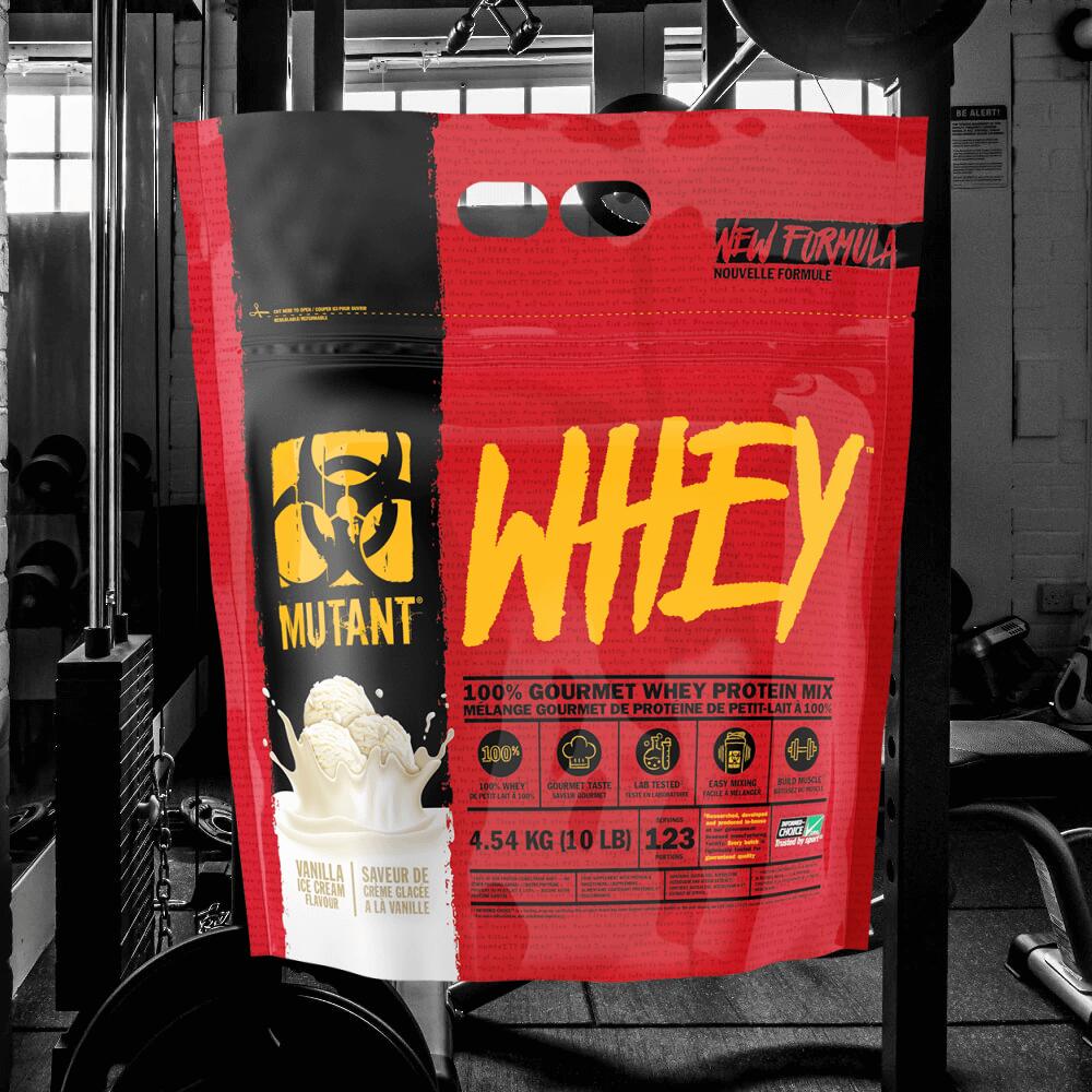 Mutant Mutant Whey (10lbs) Vanilla Ice Cream - Proteine 2/3