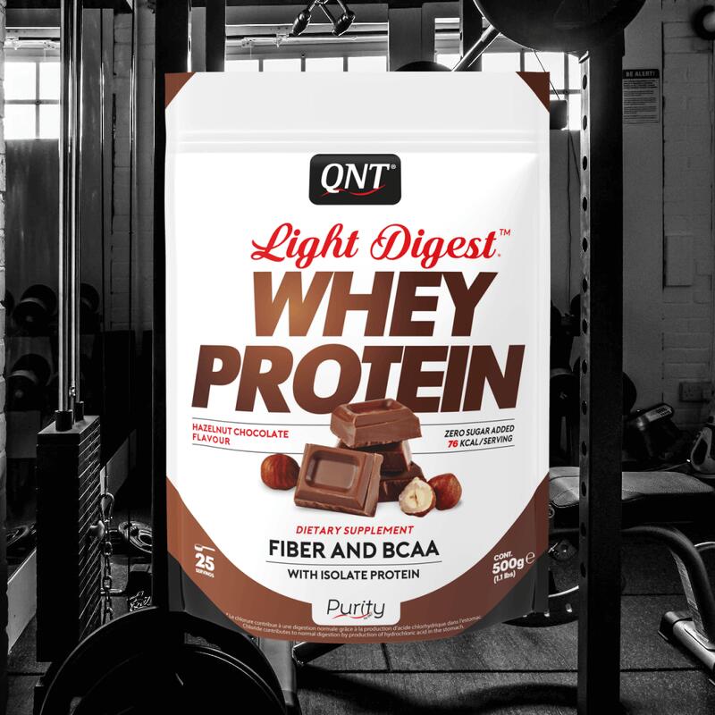 Light Digest Whey Protein-  Chocolat-Noisette 500 g