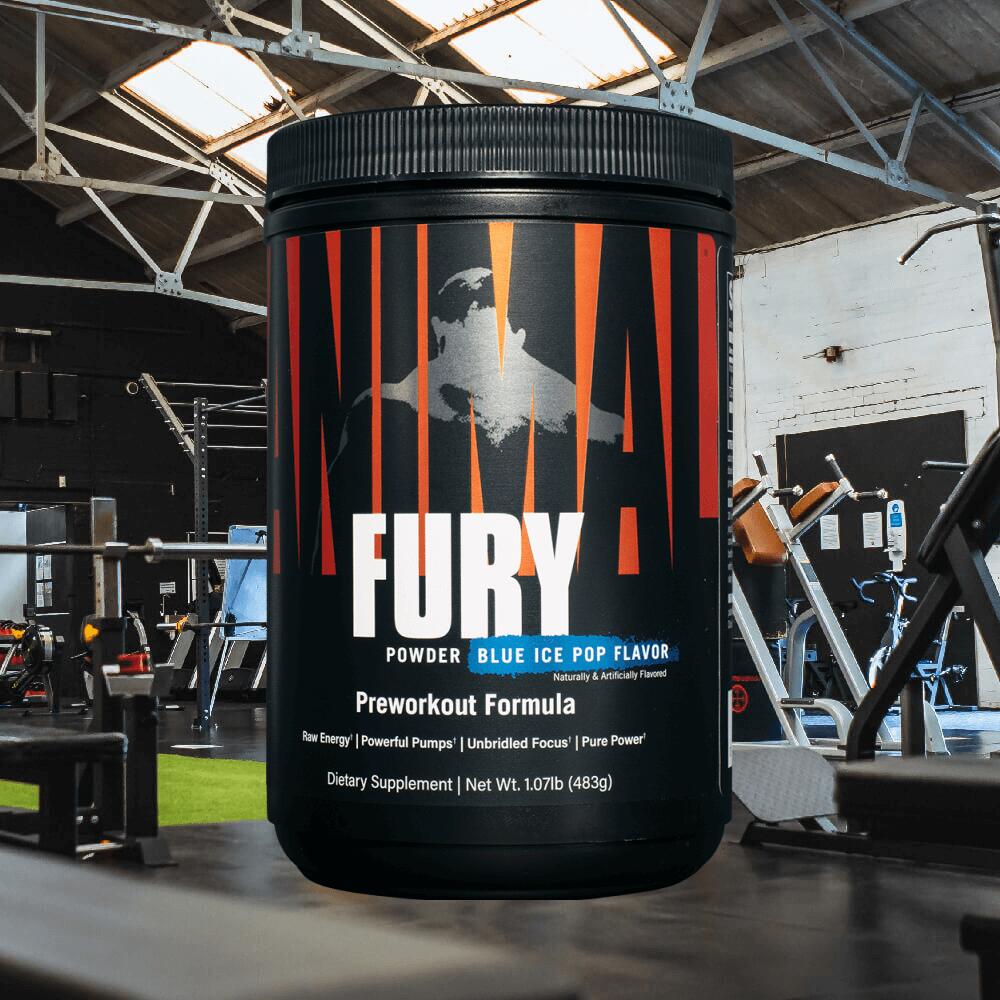 Universal Nutrition Animal Fury (30 serv) Ice Pop - Pré-entraînement 2/4