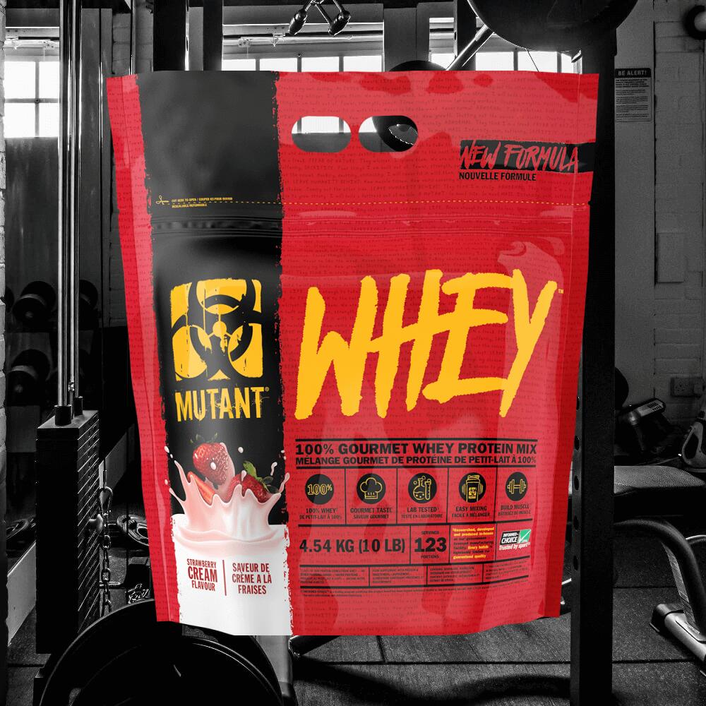Mutant Mutant Whey (10lbs) Strawberry Cream - Eiweiße - Molkenprotein-Mischung 2/3