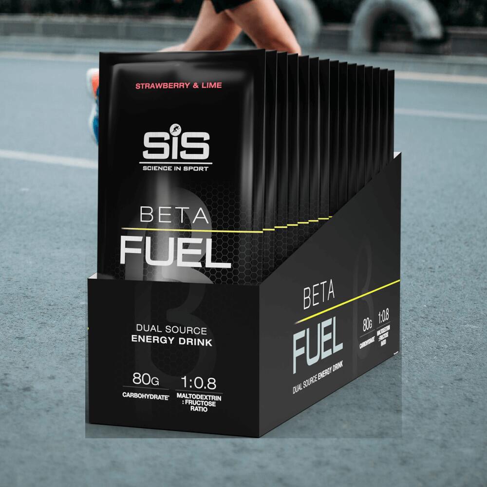 SIS Beta Fuel 80 Powder (15x82g) Strawberry & Lime - Énergie et endurance 2/3