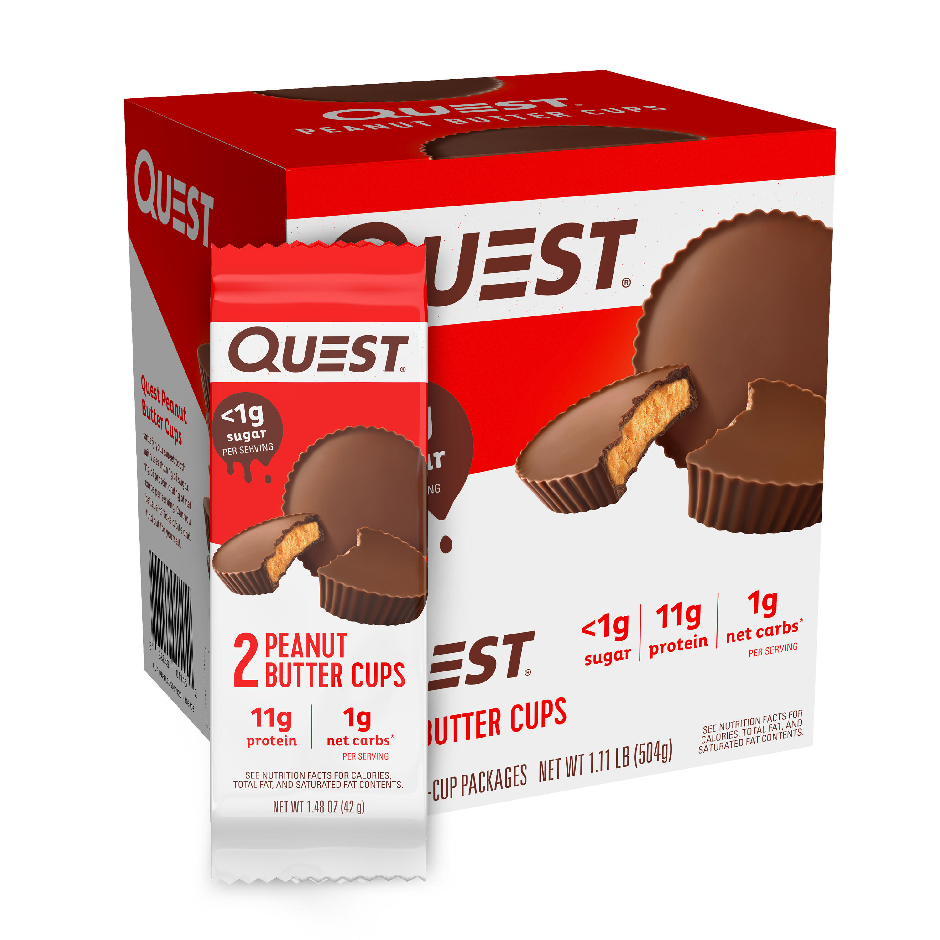 Quest Nutrition Peanut Butter Cups (12x42g) Peanut Butter 5/5