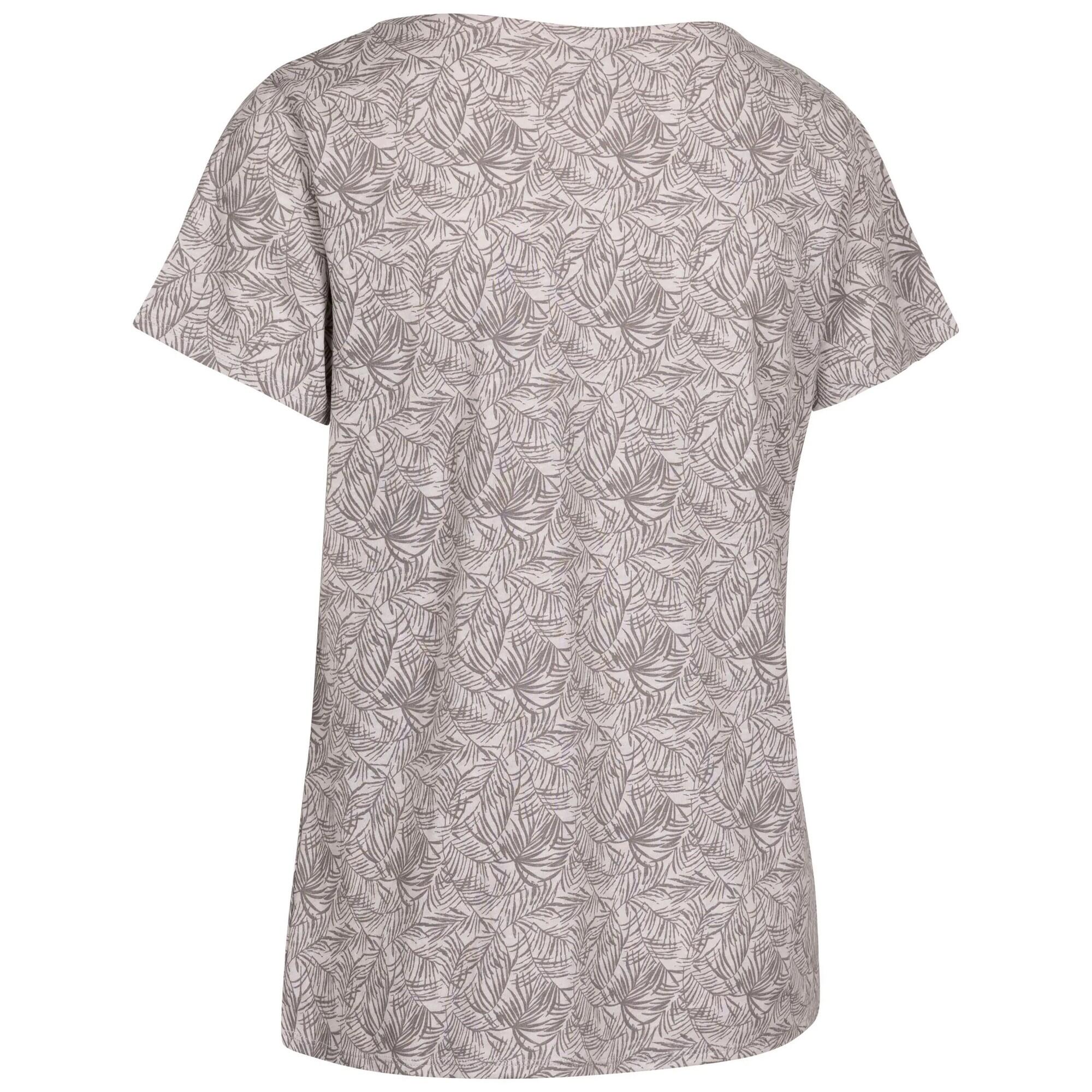 Haut Motif/style Feuille De Palmier SIMONA Femme (Gris Chiné) 2/3