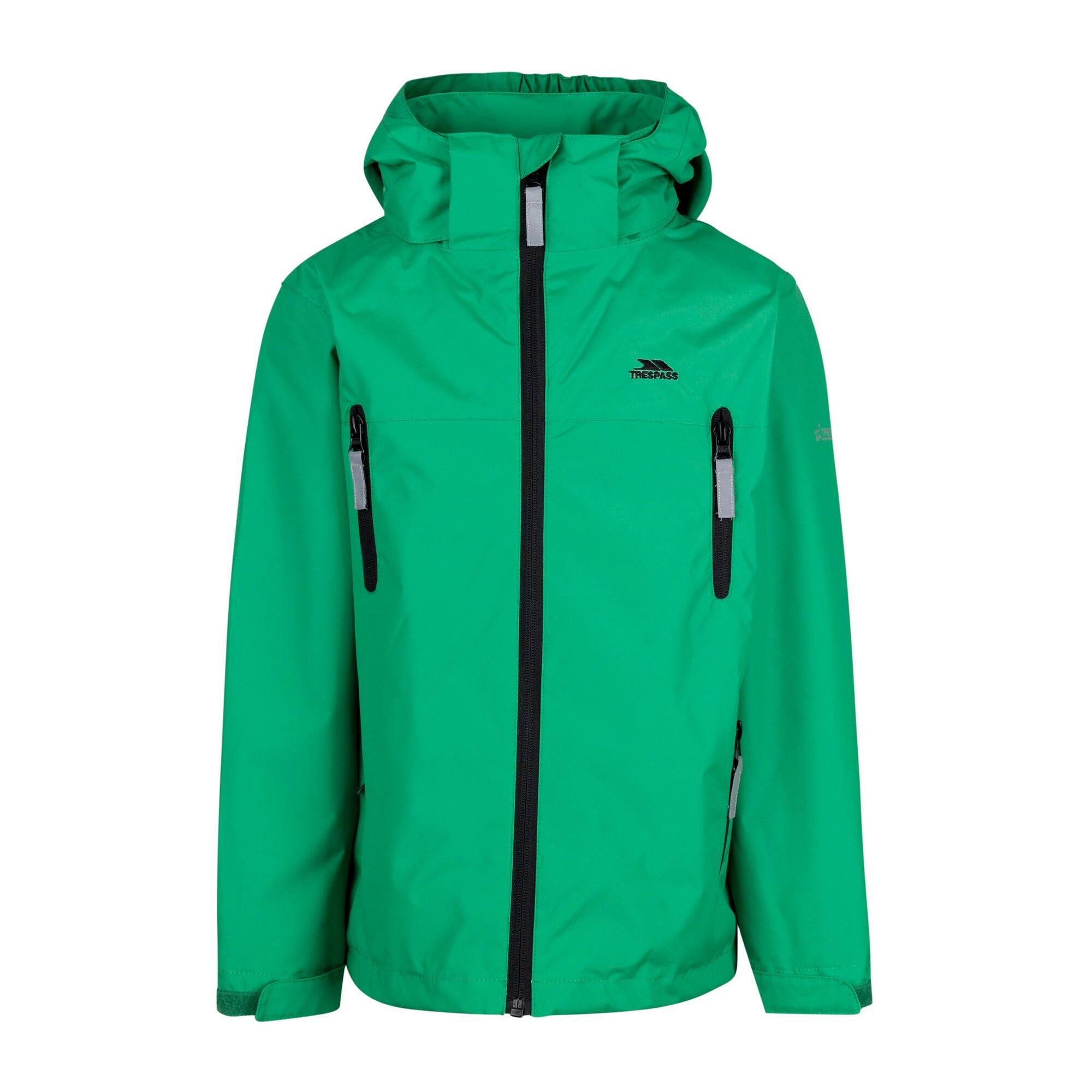 SPOKEN waterproof jacket for boys (Green)