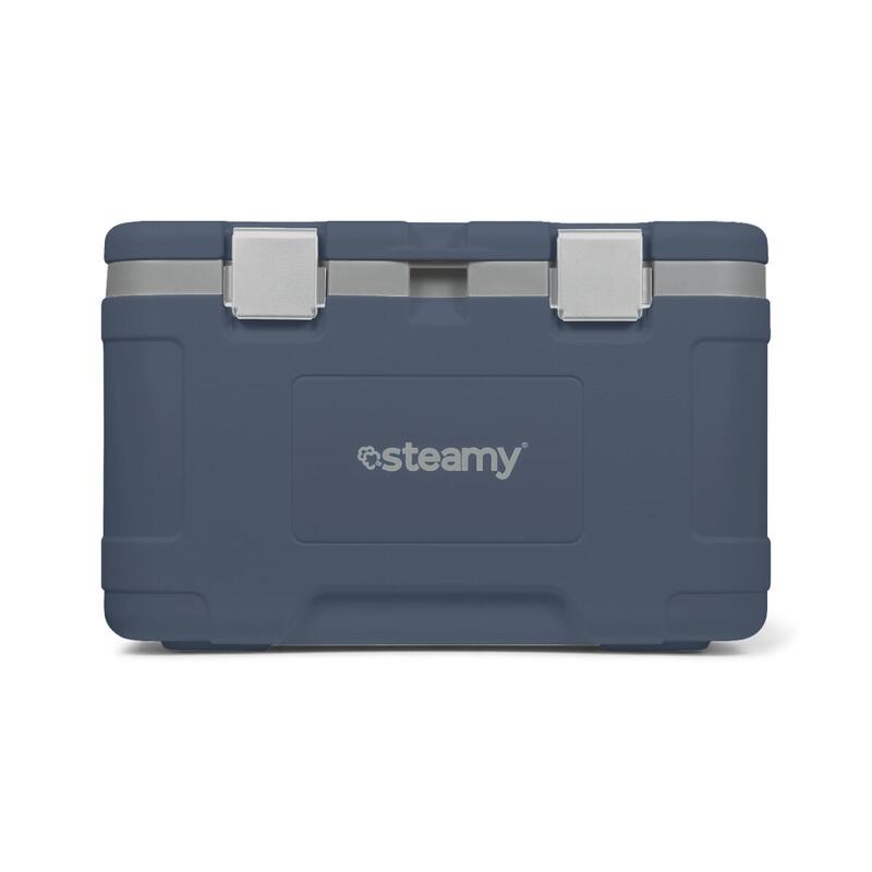 Steamy Cool 50 Nevera Portátil con Ruedas, 50L, Azul