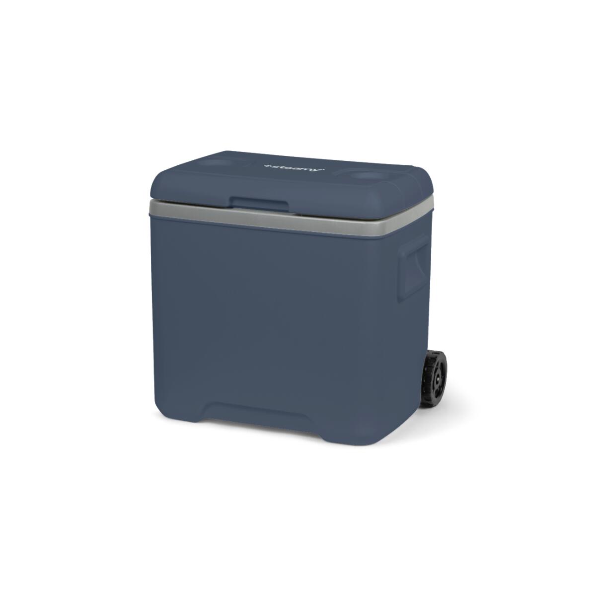 Steamy Cool 30 Roller, Koelbox op Wielen, 30L, Blauw 3/7