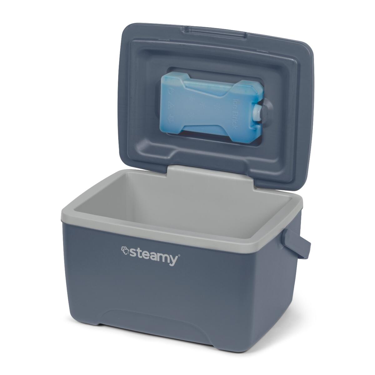 Steamy Cool 8 Glacière avec élément de refroidissement, 8L, Bleu 3/7