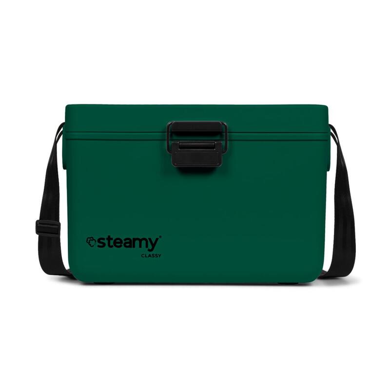 Steamy Classy 12 Nevera Portátil, 12L, Verde