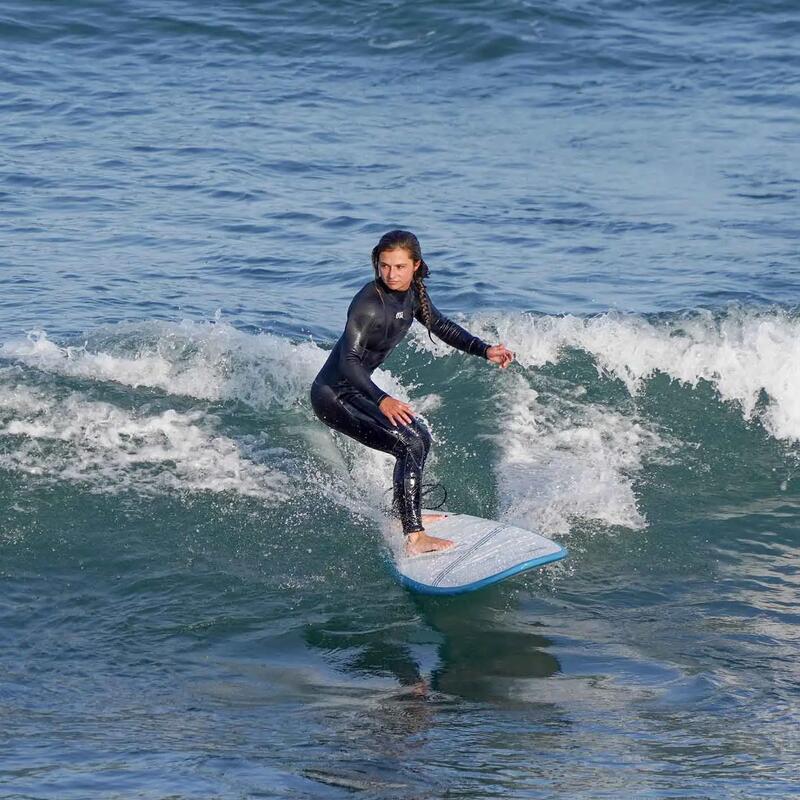 Foamy FUN X - FCS - 7'5 Mini Malibu pour les débutants et les intermédiaires