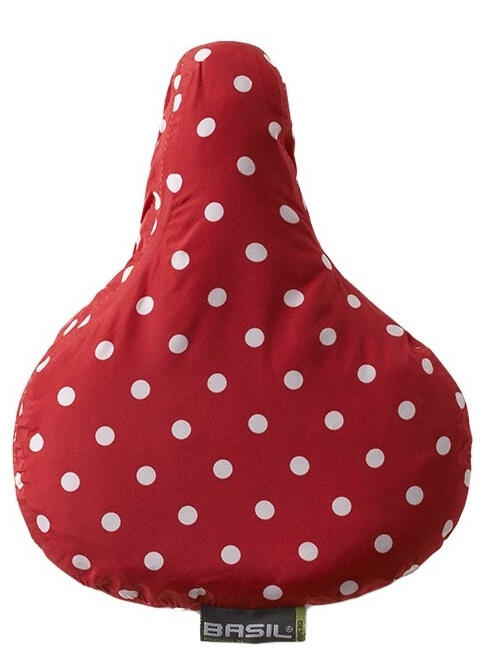 Basil zadelhoes roze rood/wit, 28x23x1cm 2/2