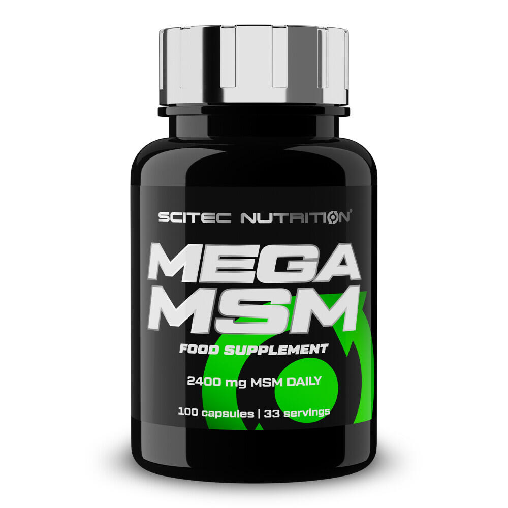 Mega msm - 100 cápsulas de scitec nutrition