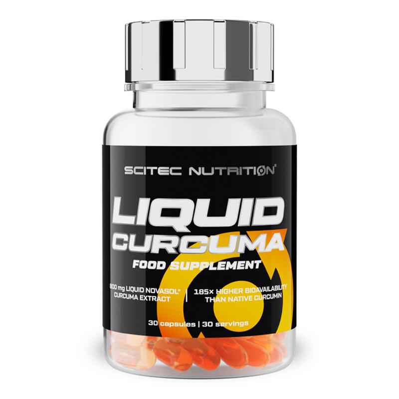 Cúrcuma Líquida - 30 Cápsulas de Scitec Nutrition