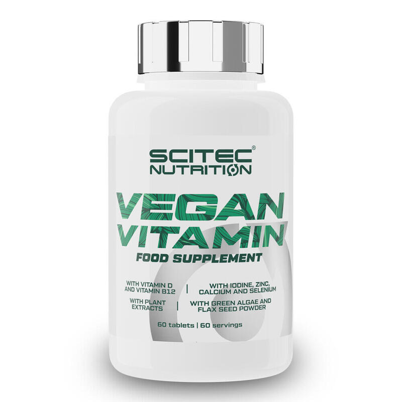 Vegan Vitamin - 60 Tabletas de Scitec Nutrition
