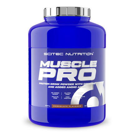 Protéine multi-sources - Muscle Pro - Yaourt à la Fraise 2500g
