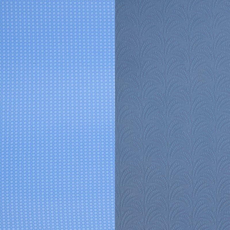 Yogamatte Lotus Pro, TPE blau/hellblau 6/7
