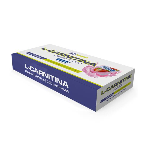 L-Carnitina - 20 Viales Fresa de MM Supplements