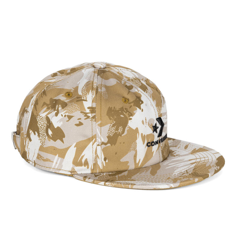 Gorra de 6 paneles de camuflaje de Converse