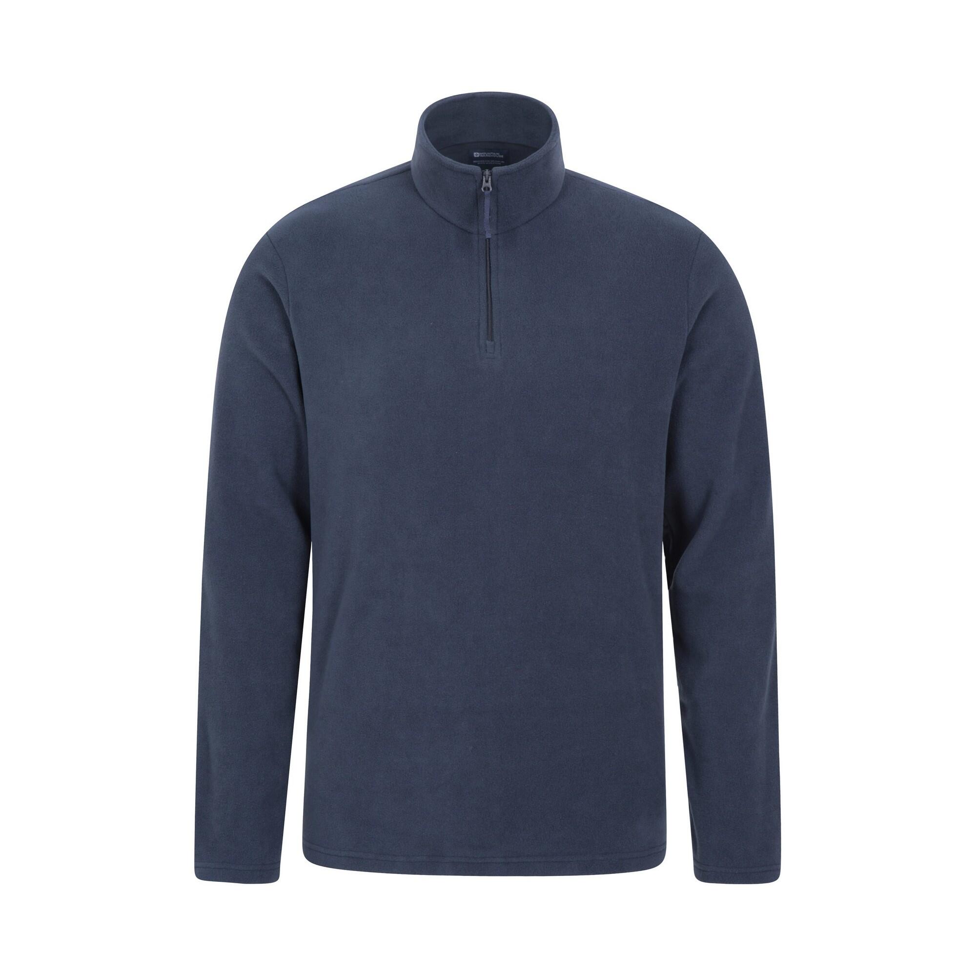 Mountain Warehouse Mens Camber II Half Zip Fleece Top