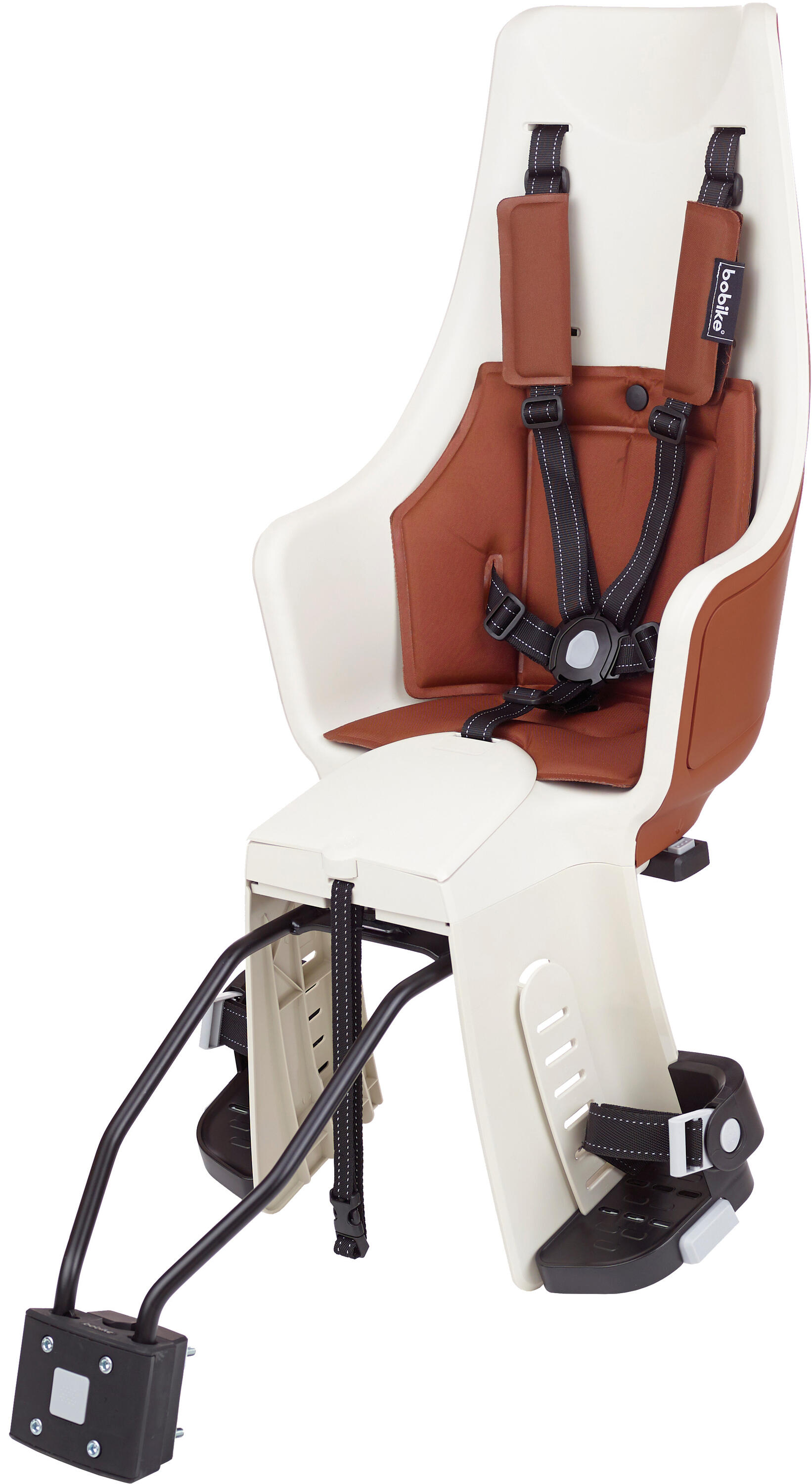 BOBIKE Silla Bicicleta Trasera Exclusive Maxi Plus Cuadro Marrón Canela