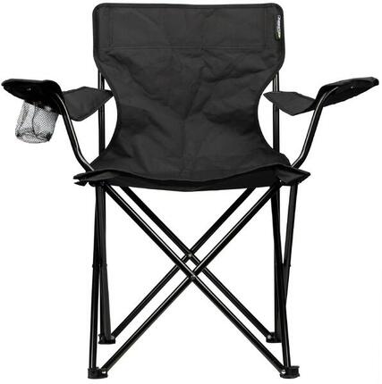 Abbey Camp Klappstuhl schwarz 50 x 50 x 80 cm