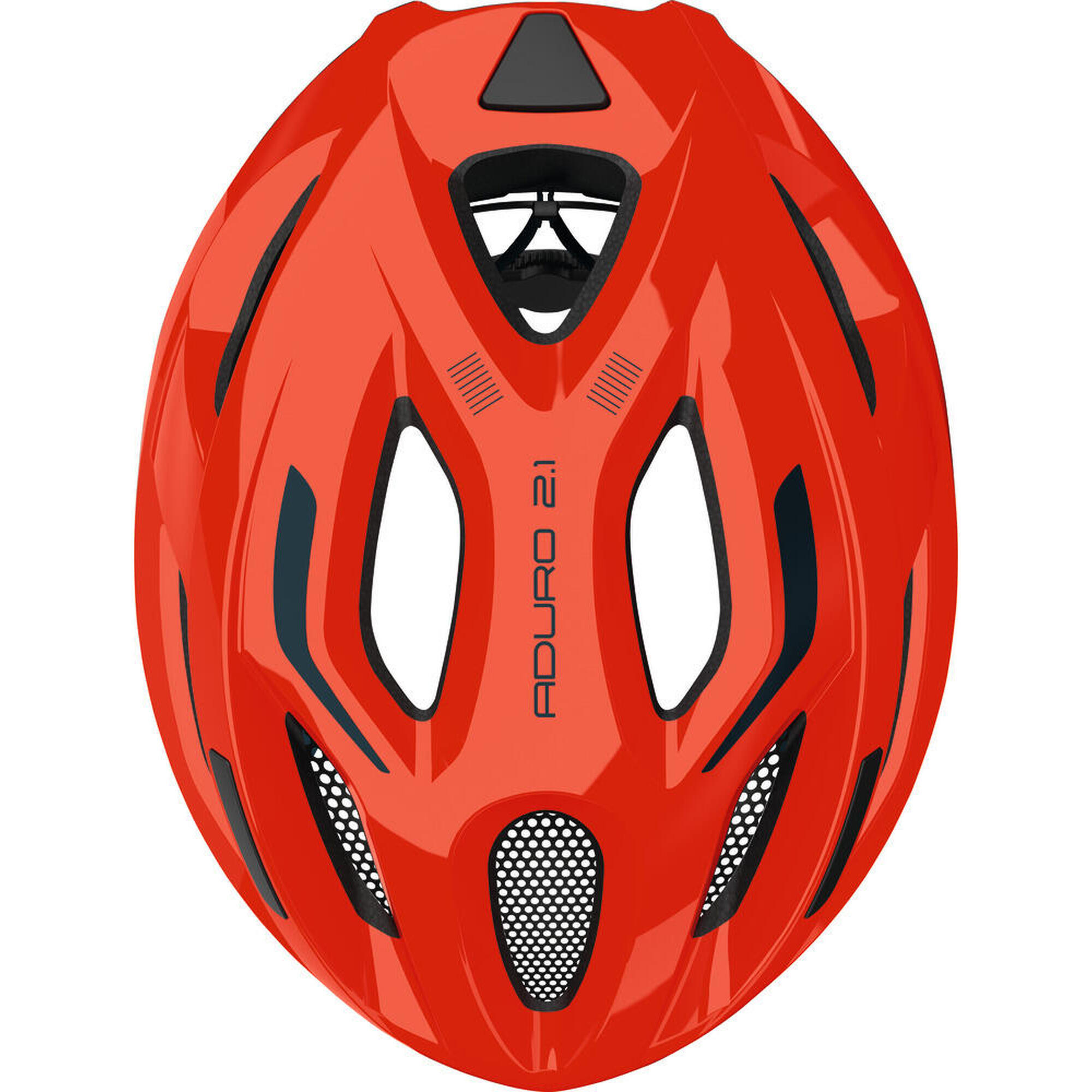 Casca bicicleta ABUS Aduro 2.1 shrimp orange S S