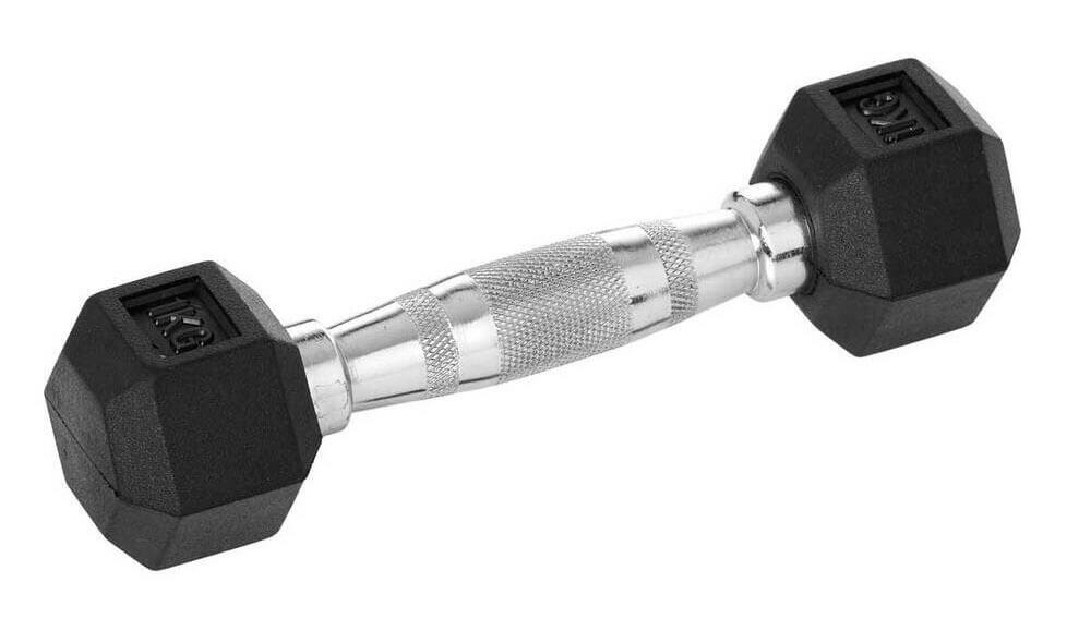 York Premium PVC Hex Dumbbell 1 x 4KG