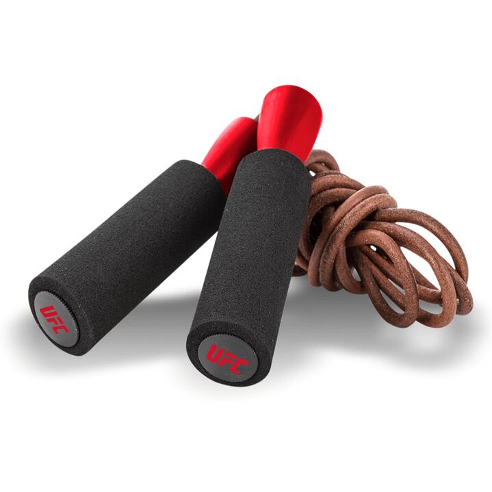 UFC leather jump rope for boxing training