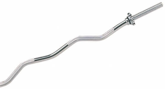 York EZ Curl Bar Spinlock with Collars