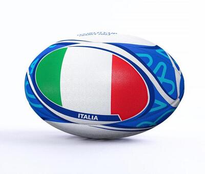 Pallone da rugby Gilbert Coppa del Mondo 2023 Italia
