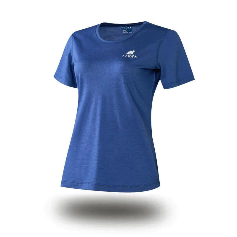 Trekking-T-Shirt aus Merinowolle für Damen
