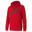 Essentials hoodie met groot logo heren PUMA High Risk Red