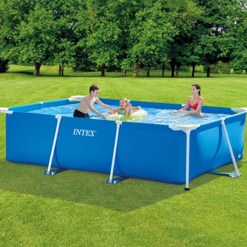 Piscine rectangulaire Intex 300x200x75 cm avec Accessoires - 2827254