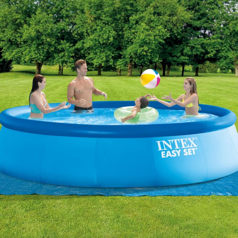 Easy Set Schwimmbecken rund - 457x107 cm + Zubehör CB43 2/5