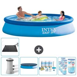 Piscine Gonflable Ronde Intex - 366x76 cm avec Accessoires - 2813218