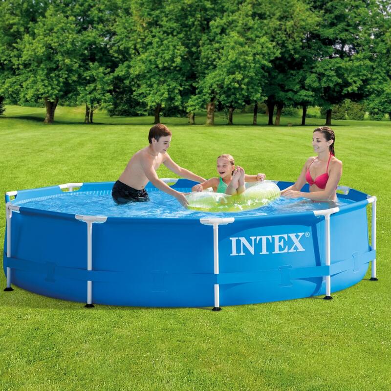 Piscine à cadre rond Intex 305x76 cm avec Accessoires - 2820218