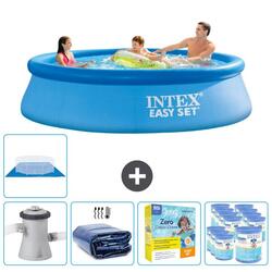 Piscine Gonflable Ronde Intex - 305x76 cm avec Accessoires - 2812222