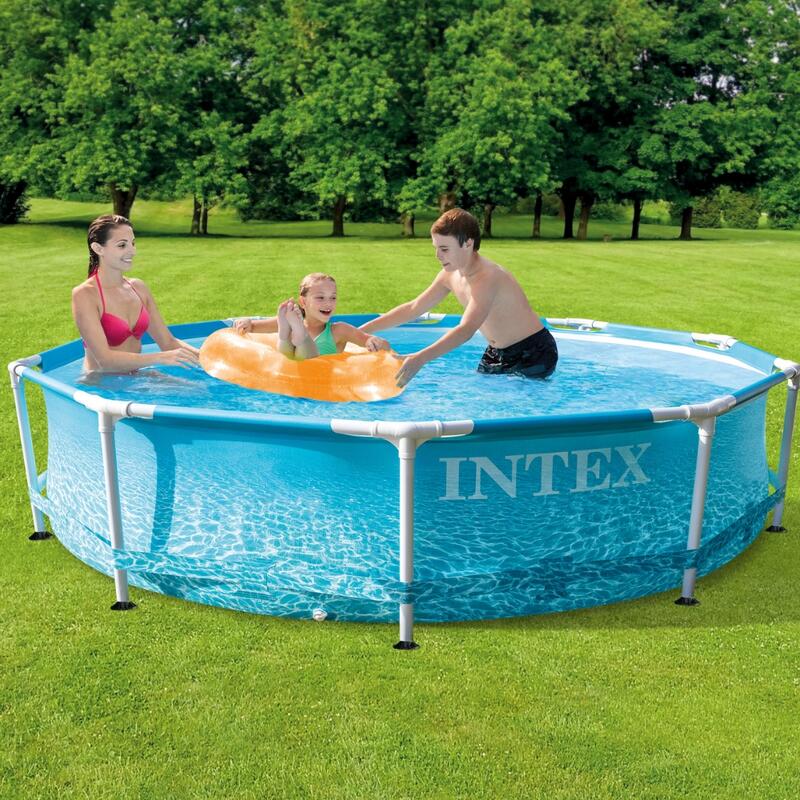 Piscine à cadre rond Intex 305x76 cm avec Accessoires - 2820822