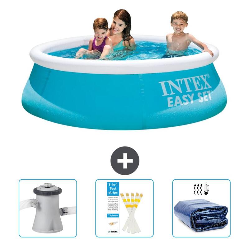 Piscine Gonflable Ronde Intex - 183x51 cm avec Accessoires - 2810174