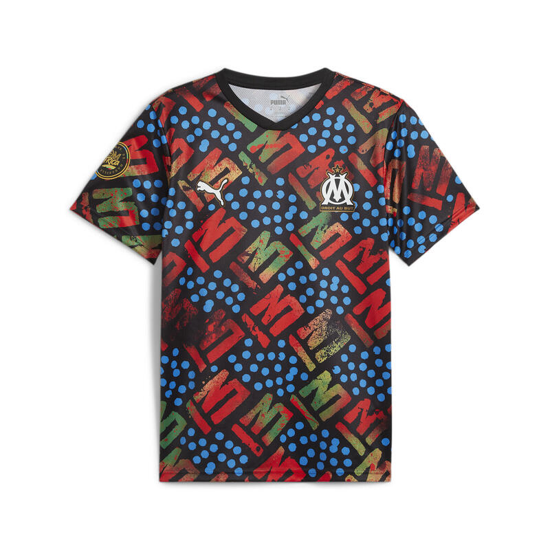 Camiseta Olympique de Marseille x Africa con estampado integral Hombre PUMA