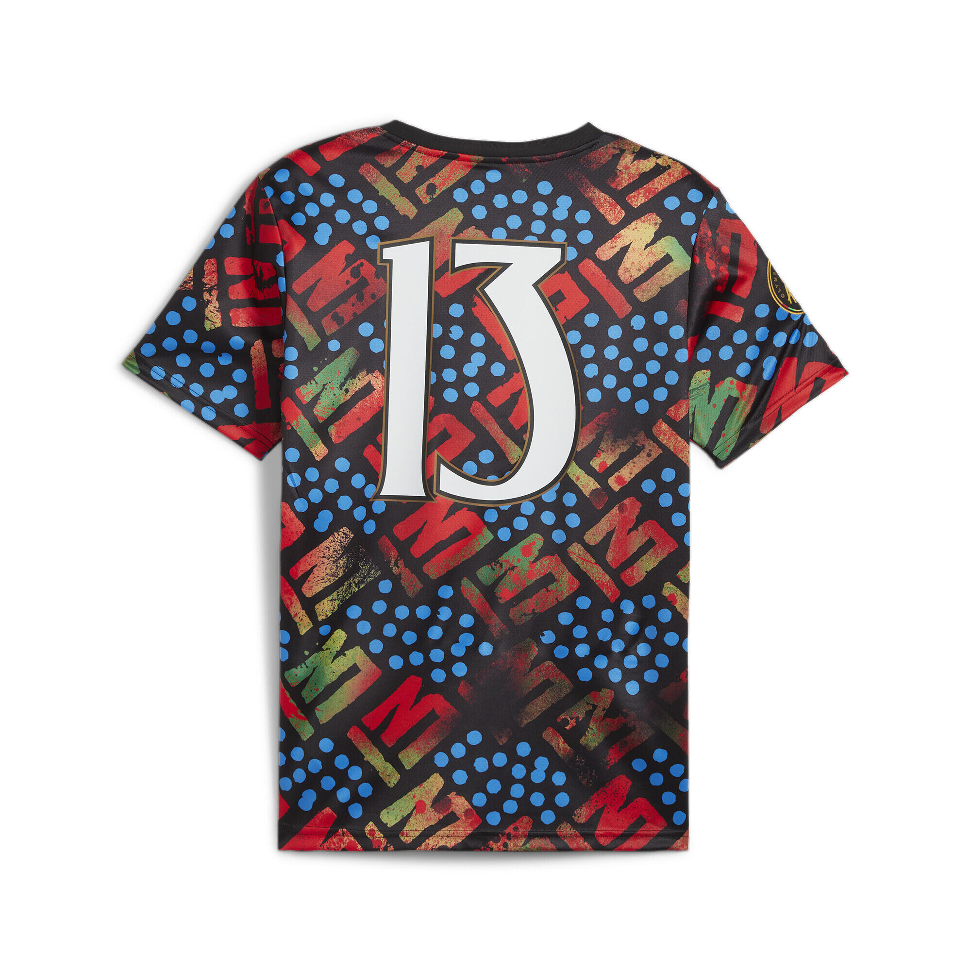 Olympique de Marseille x Africa voetbalshirt met all-over-print voor heren PUMA 2/4