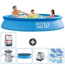 Piscine Gonflable Ronde Intex - 305x61 cm avec Accessoires - 2811855