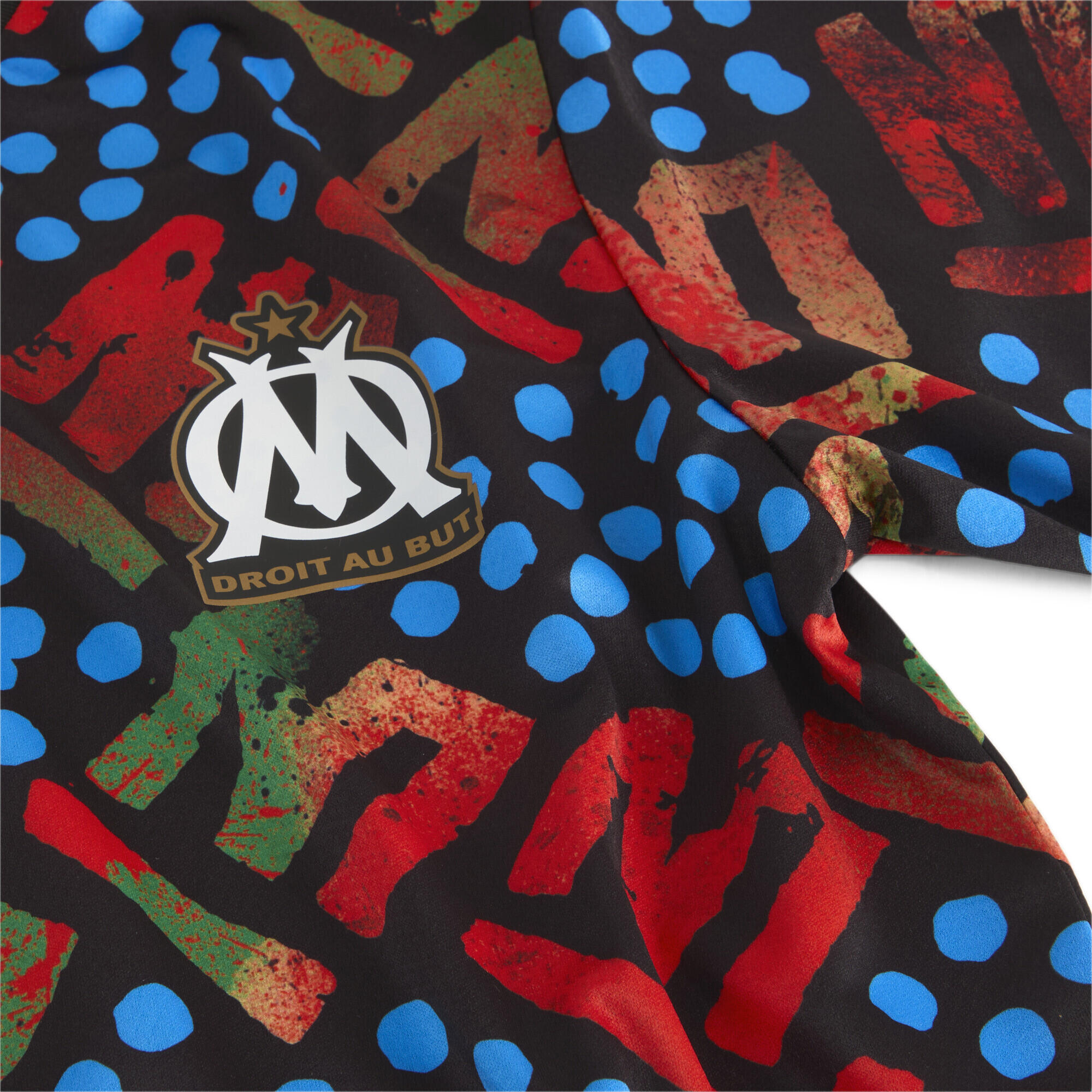 Olympique de Marseille x Africa voetbalshirt met all-over-print voor heren PUMA 4/4