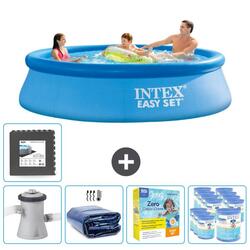Piscine Gonflable Ronde Intex - 305x76 cm avec Accessoires - 2812224