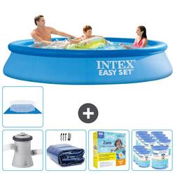 Piscine Gonflable Ronde Intex - 305x61 cm avec Accessoires - 2811822
