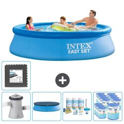 Piscine Gonflable Ronde Intex - 305x76 cm avec Accessoires - 2812217
