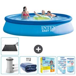 Piscine Gonflable Ronde Intex - 396x84 cm avec Accessoires - 2814225